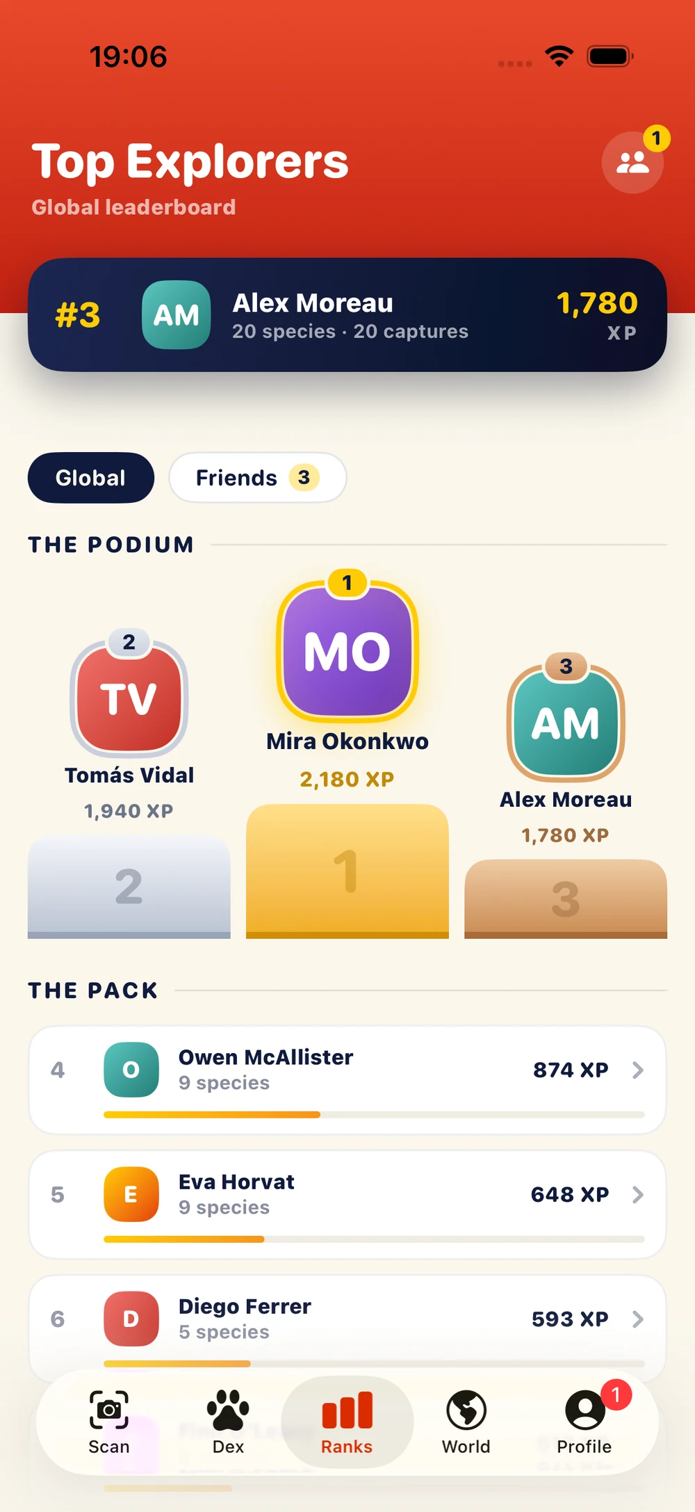 AnimalDex — Share the adventure