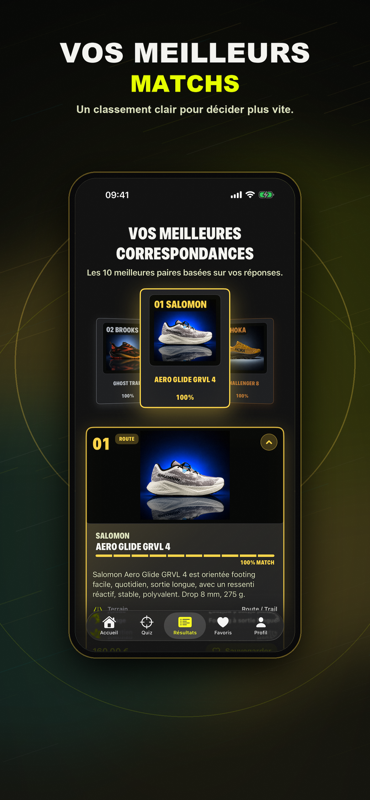 SoleMate Run - Vos meilleurs matchs